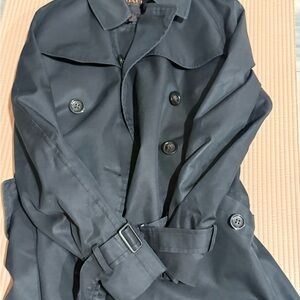Coach Black Trench Coat